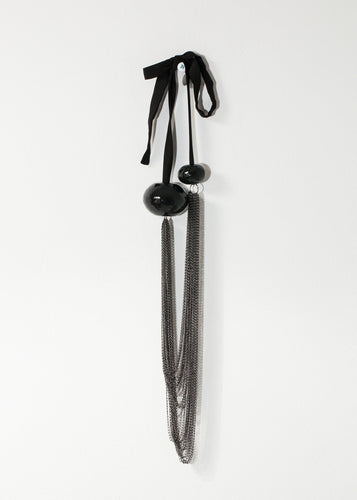 Cascade Necklace in Black
